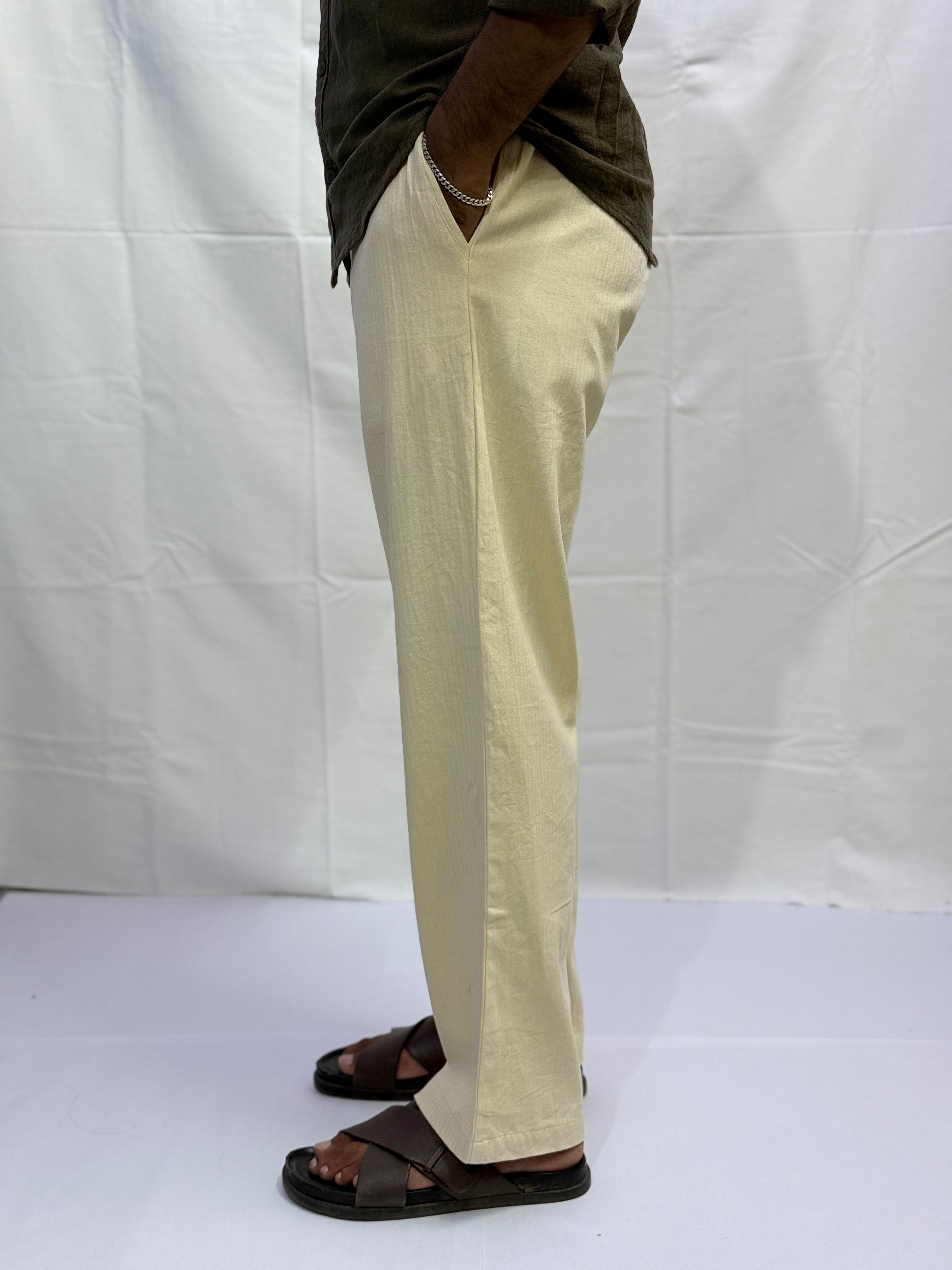 Straight Fit Pants for Mens